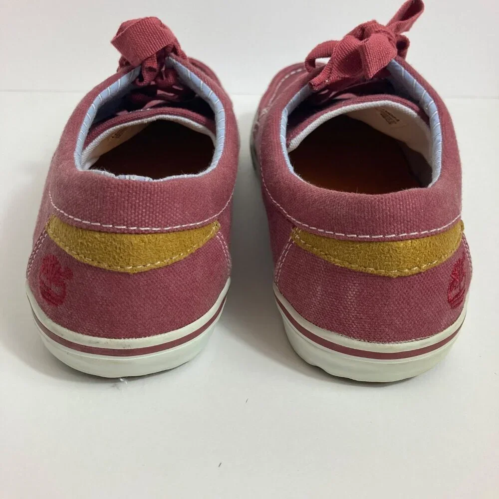 Mens Timberland Canvas‎ EarthKeepers Shoe Sneaker Light Maroon 11M